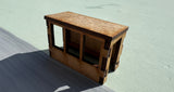 OO Gauge 1950's style Bus Shelter, 1/76 Scale 4mm model railway