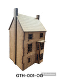 'OO' Gauge Georgian town house.