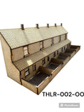 OO Gauge Terraced Houses Laser Cut MDF Kit