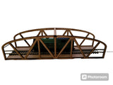 Single Track Girder Bridge - OO gauge 1:76 Scale.