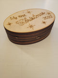 Personalised christmas keepsake box